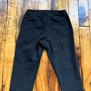 BYLT Men’s 31 (Fits 28x30) Everyday Pants 2.0 Slim Fit Performance Black Stretch